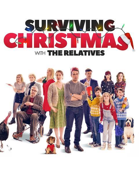 Surviving Christmas with the Relatives (2018) DVD with Joely Richardson