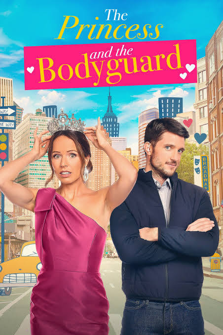 The Princess & the Bodyguard (2022) DVD with Emily Alatalo in a DVD CASE with COVER ART