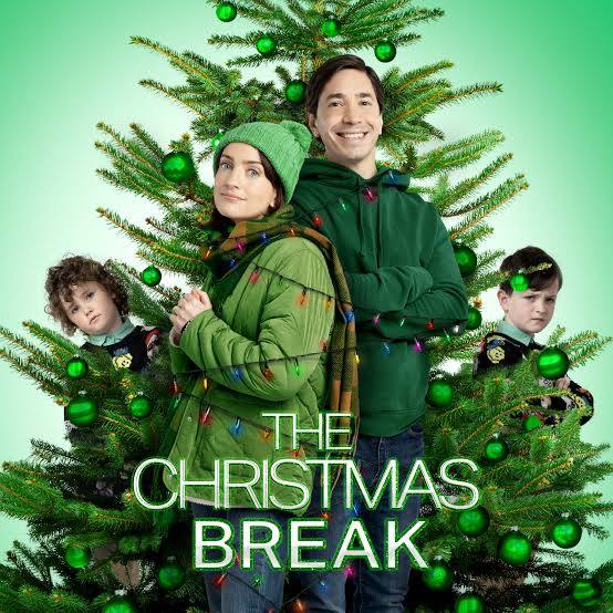 The Christmas Break (2023) DVD with Ruth Kearney & Justin Long