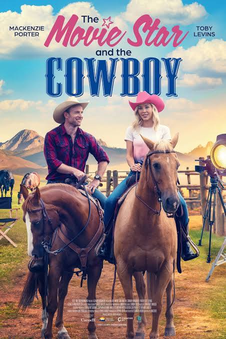 The Movie Star and the Cowboy (2023) DVD with Mackenzie Porter