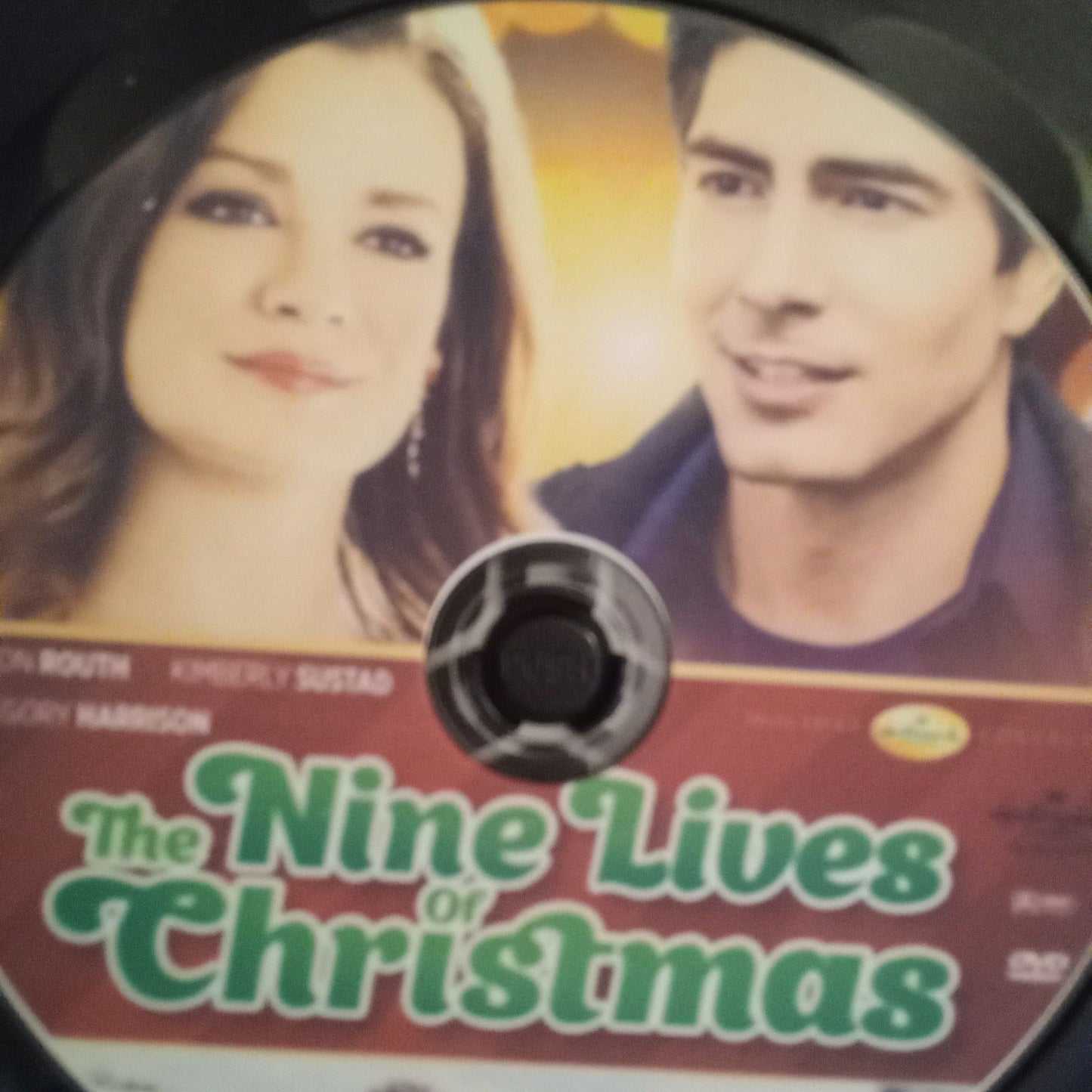 The Nine Lives of Christmas (2014) DVD with Kimberly Sustad & Brandon Routh & Gregory Harrison (TOP 25)