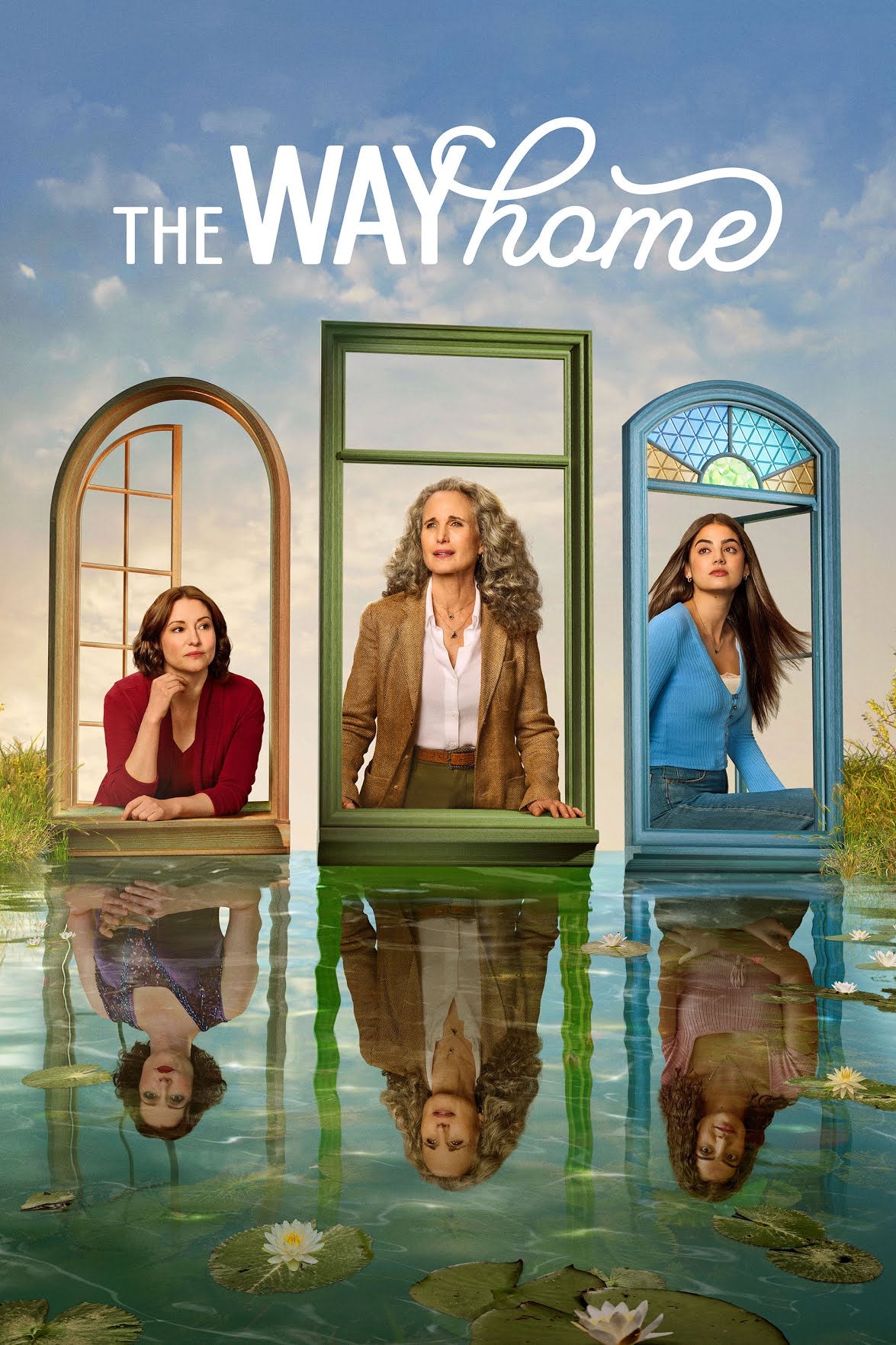 The Way Home Season 4 (2026) DVD with Andie McDowell in a DVD CASE with COVER ART