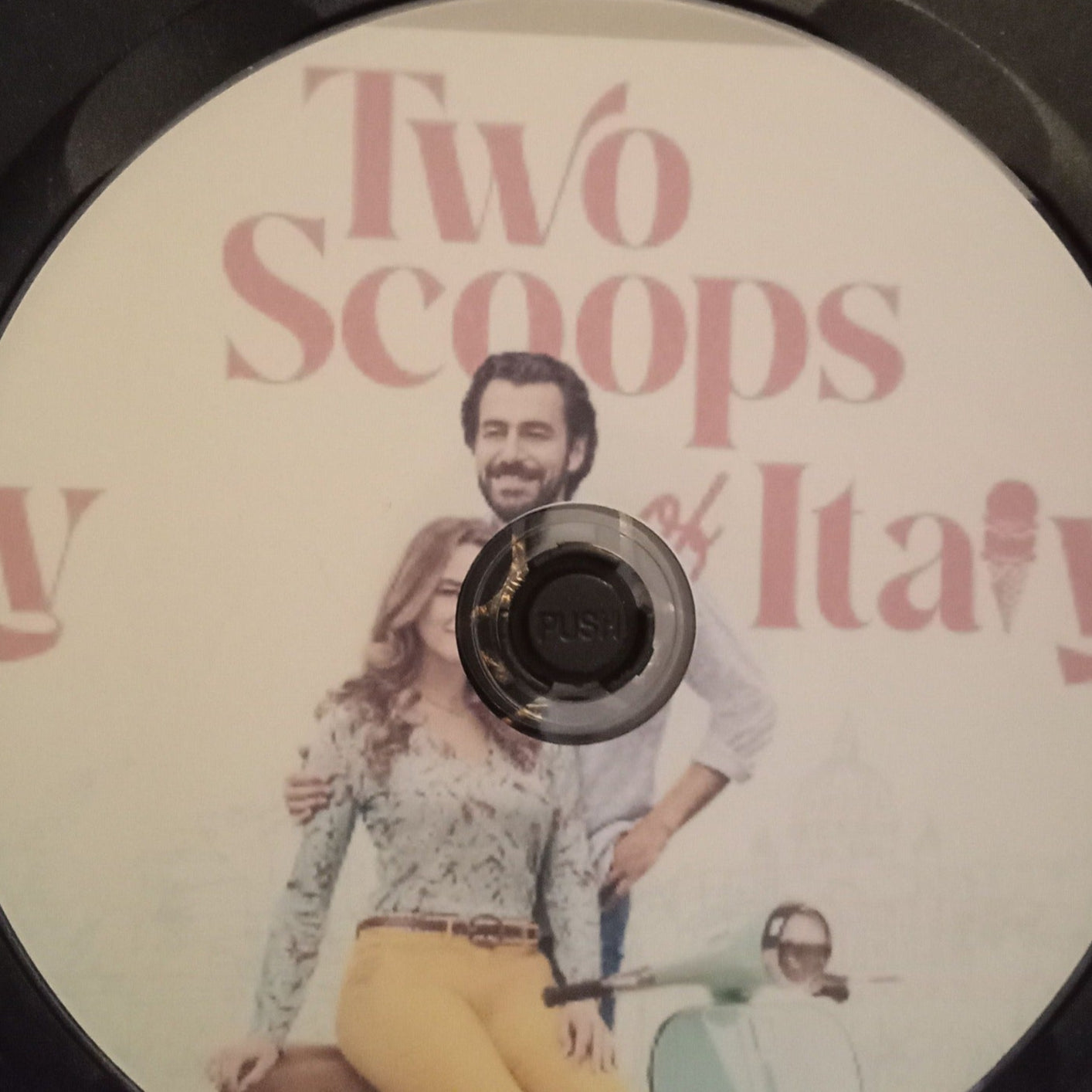 Two Scoops of Italy (2024) DVD with Hunter King