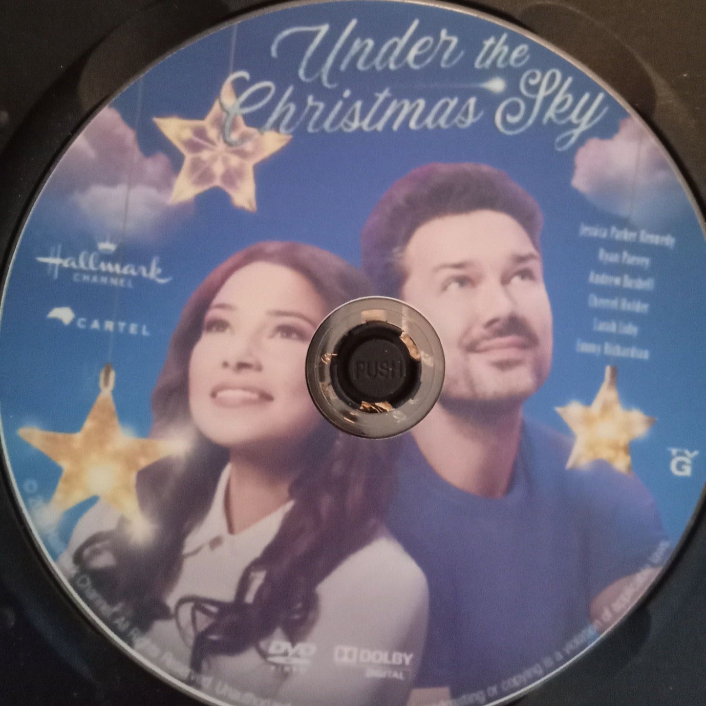 Under the Christmas Sky (2023) DVD with Ryan Peavey