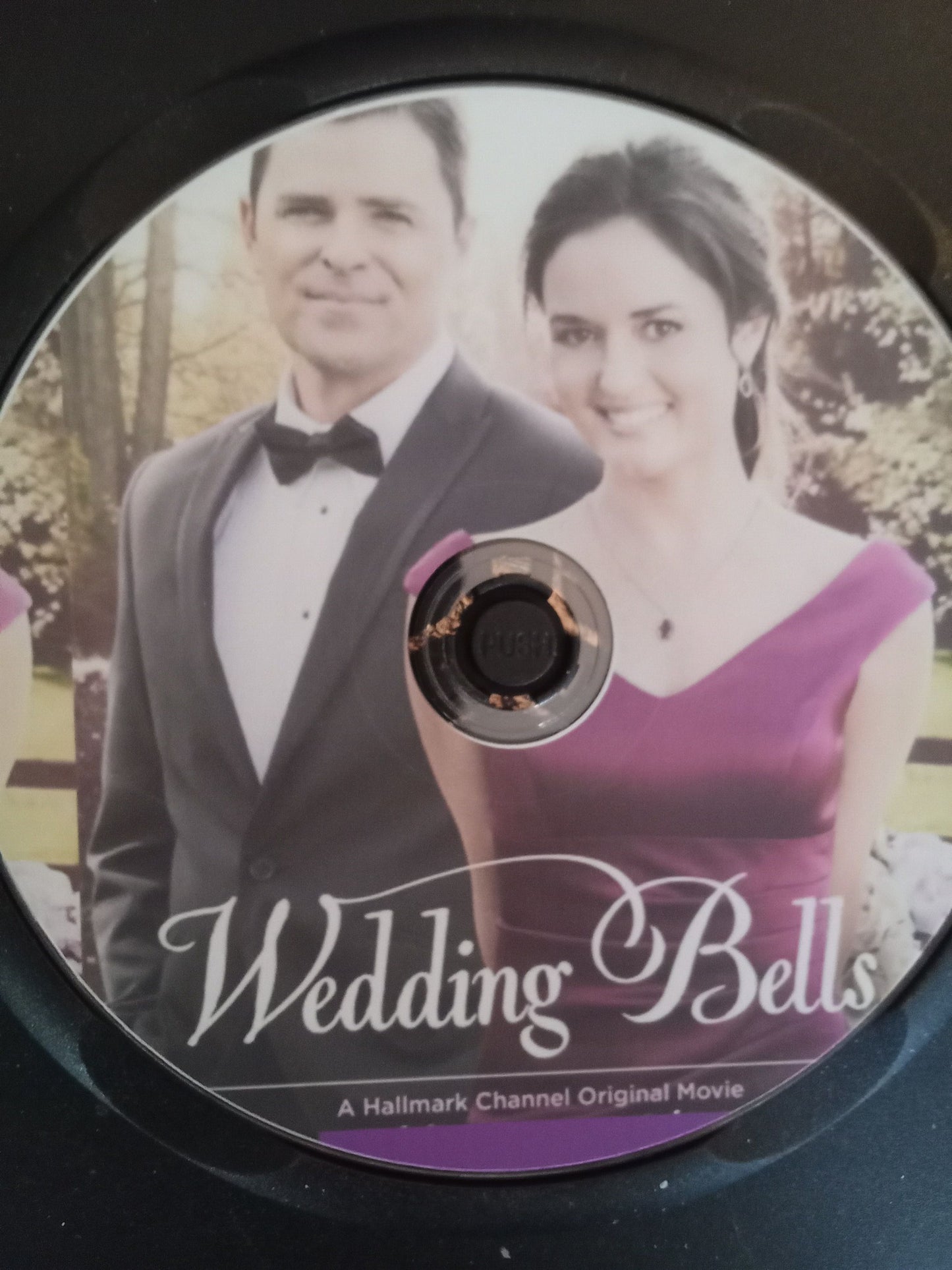 Wedding Bells (2016) DVD with Danica McKellar & Kavan Smith in a DVD case