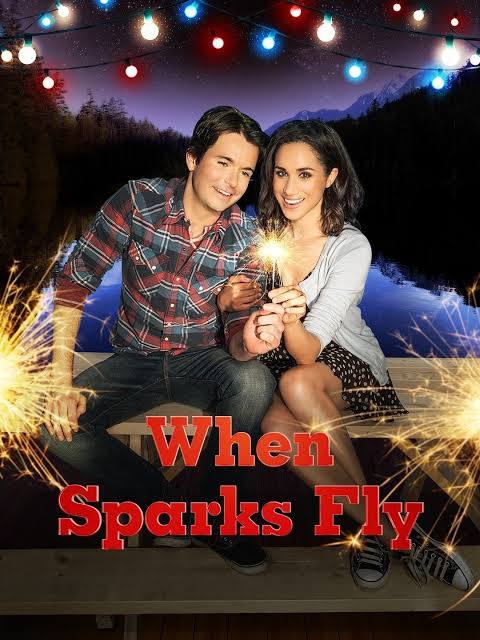 When Sparks Fly (2014) DVD with Maghan Markle (Duchess of Sussex)