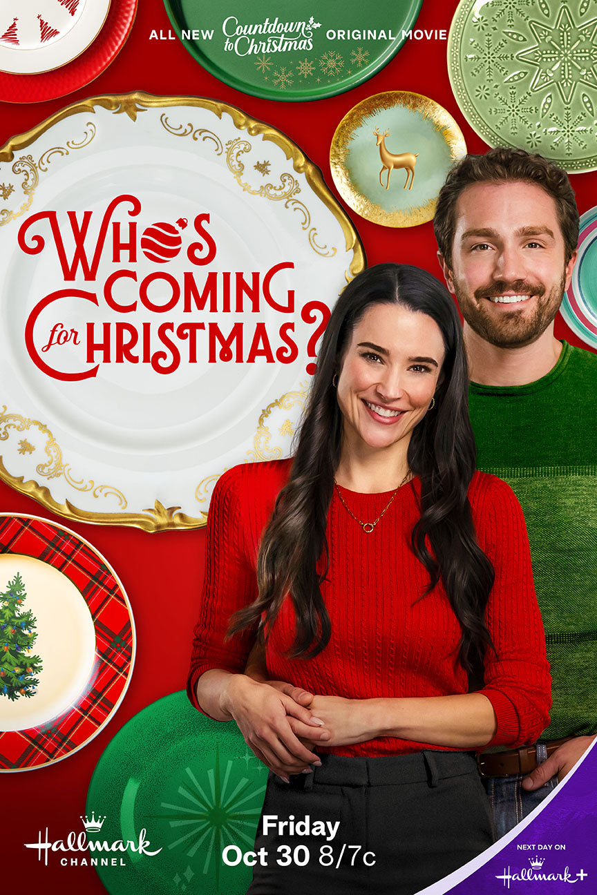 Who's Coming To Christmas (2026) DVD with Rhiannon Fish & Jake Foy in a DVD CASE with COVER ART