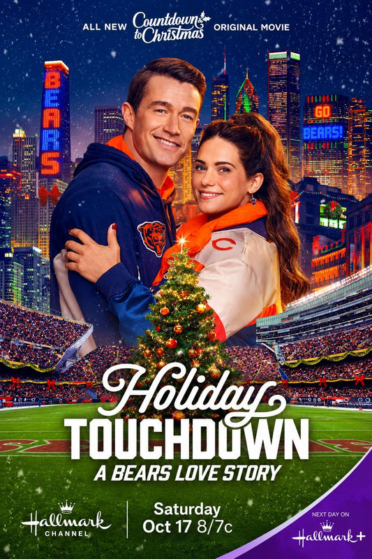 Holiday Touchdown: A Bears Love Story (2026) DVD with Lyndsy Fonseca & Robert Buckley