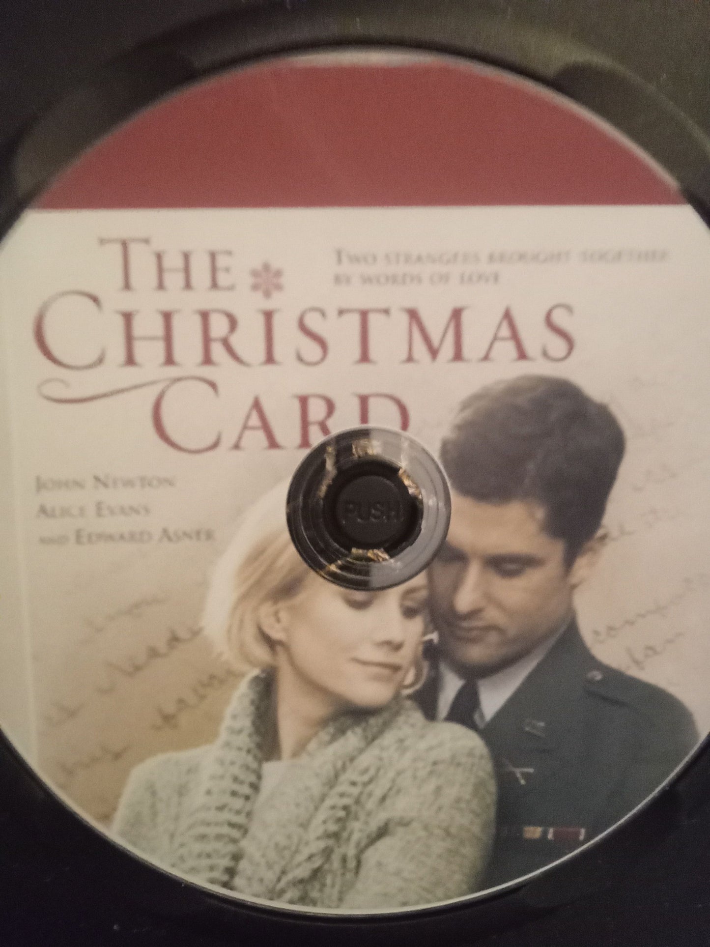 The Christmas Card (2006) DVD with Alice Evans in a DVD Case with Cover art