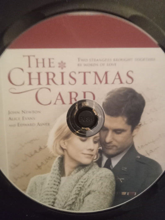 The Christmas Card (2006) DVD with Alice Evans in a DVD Case with Cover art