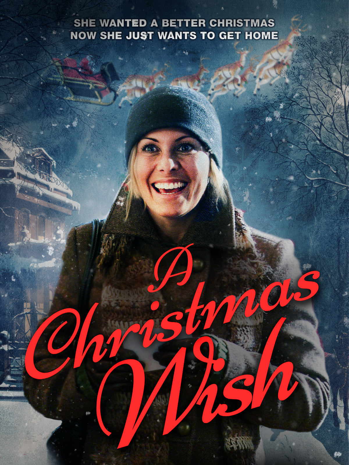 A Christmas Wish aka Holiday Switch (2007) DVD with Nicole Eggert (remember her?)