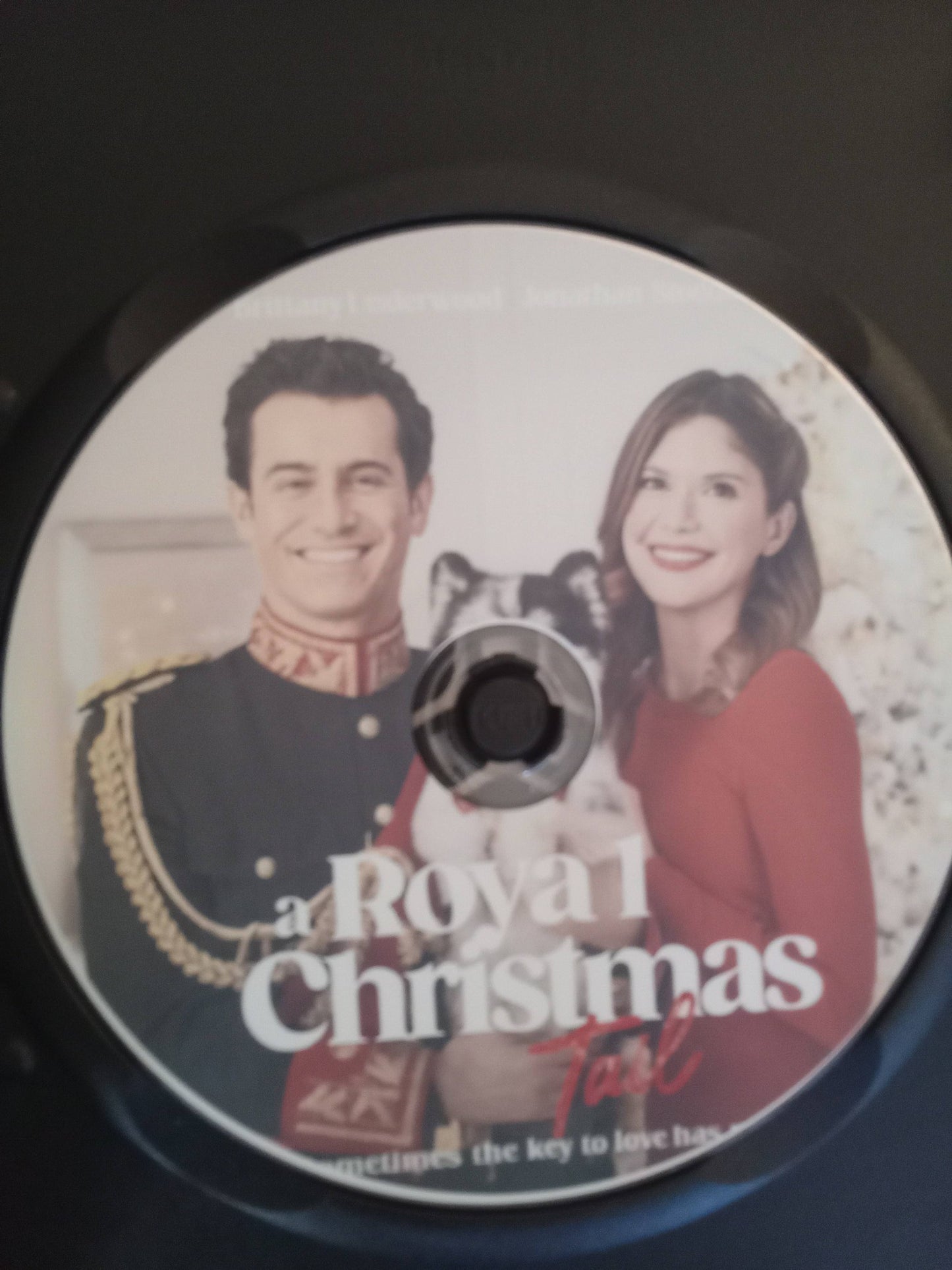 A Royal Christmas Tail (2025) DVD with Brittany Underwood & Jonathan Stoddard in a DVD CASE with COVER ART