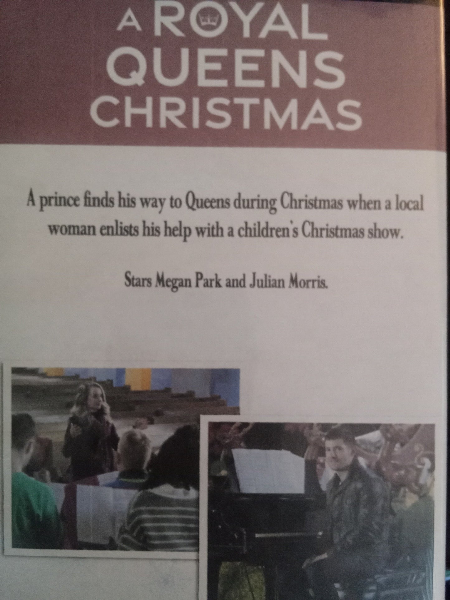 A Royal Queens Christmas (2021) DVD with Megan Park in a DVD Case with the cover art  **HUGE SALE $14.75