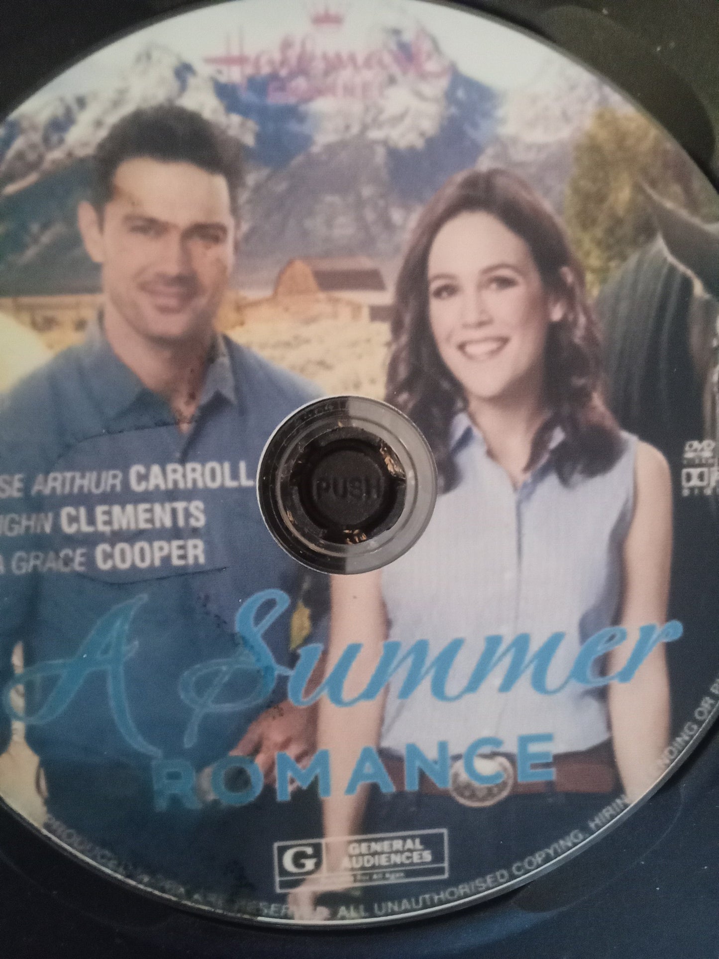 A Summer Romance (2019) DVD with Erin Krakow & Ryan Peavey in a DVD CASE with COVER ART