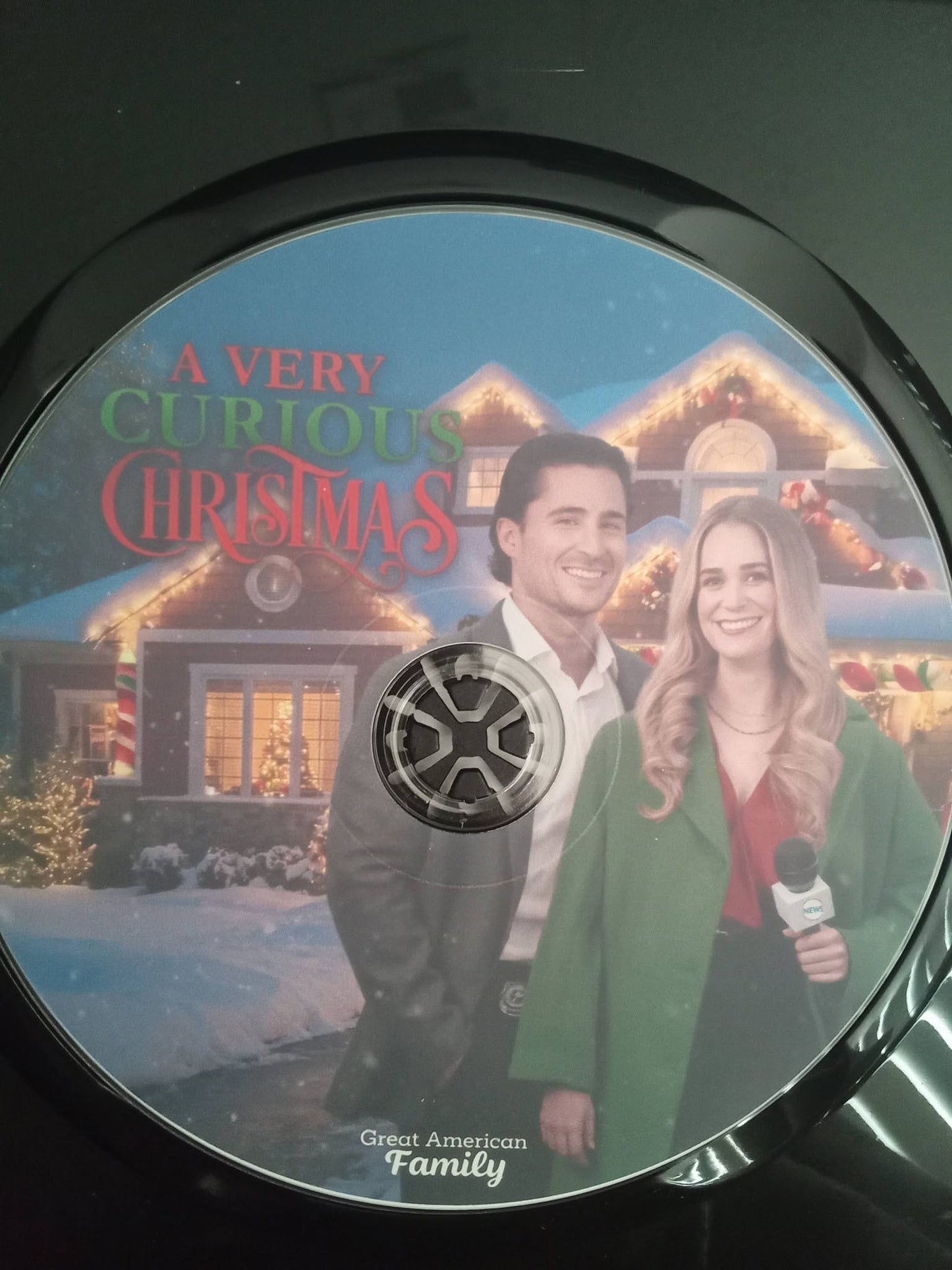 A Very Curious Christmas aka Merry Mystery Christmas (2023) DVD with Brittany Bristow in a DVD CASE $14.25 JACKPOT