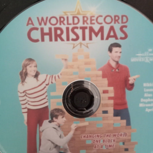 A World Record Christmas (2023) DVD with Nikki DeLoach **SUPER SAVER**
