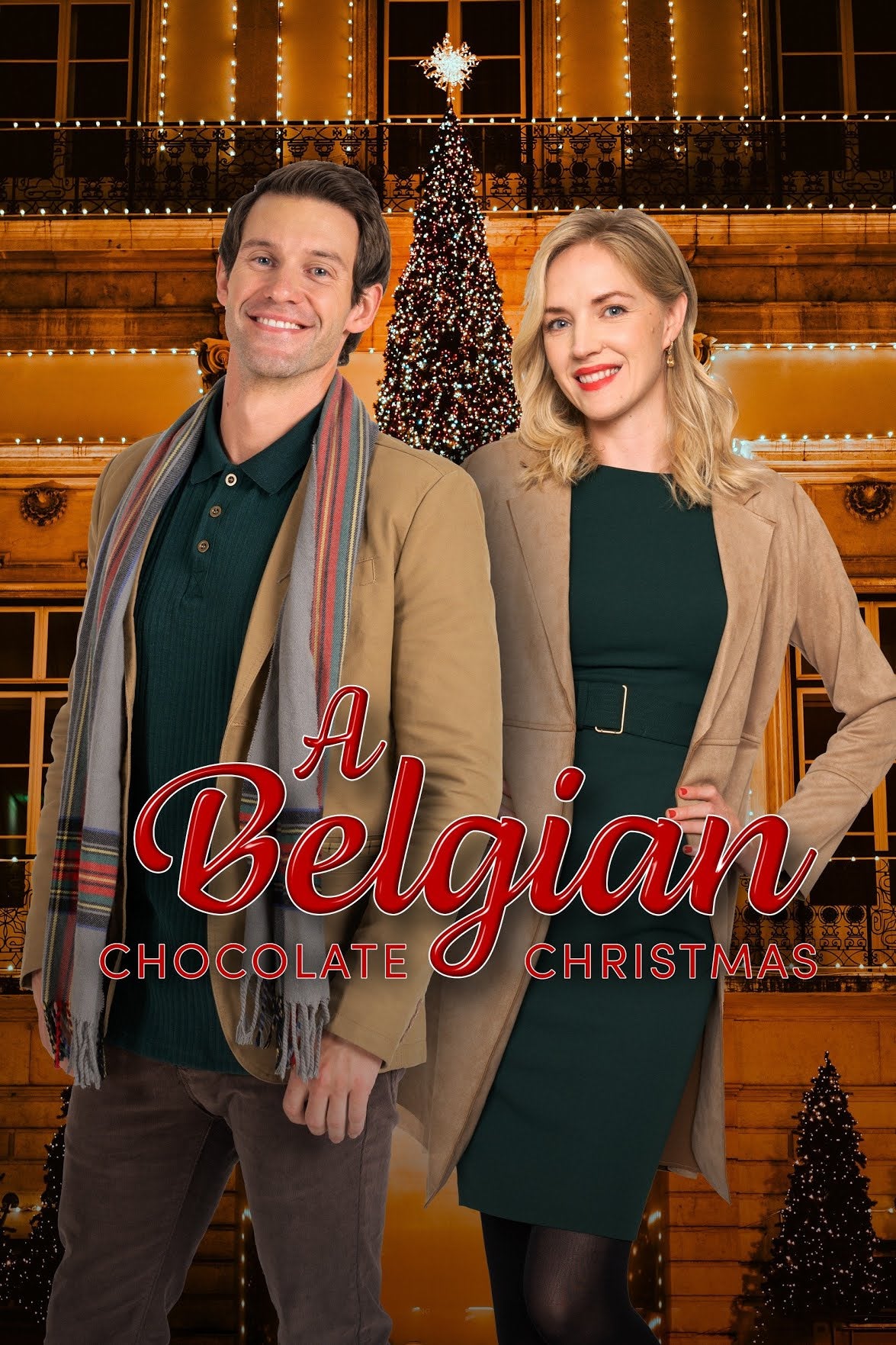 A Belgian Chocolate Christmas (2022) DVD with Jaclyn Hales