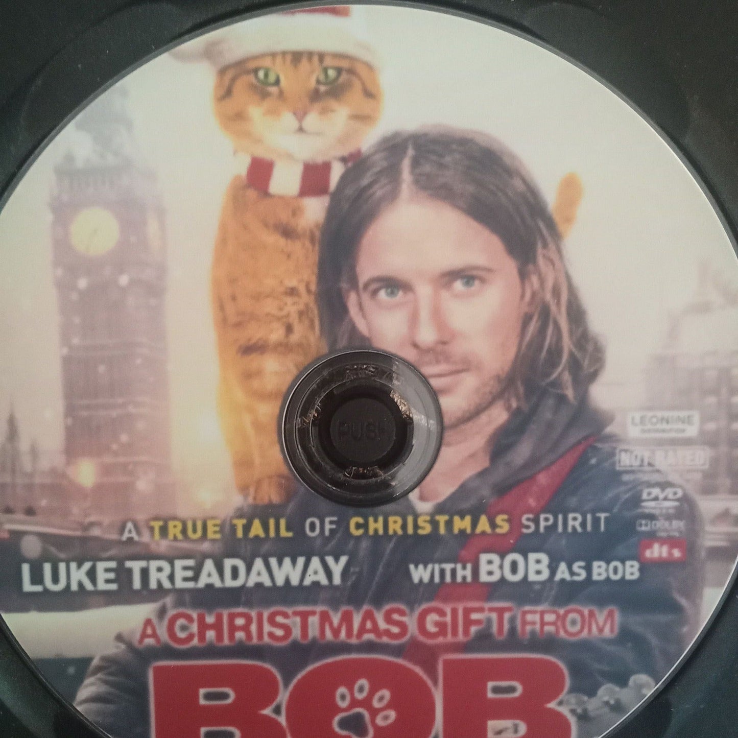 A Christmas Gift From Bob (2016) DVD with Luke Treadaway