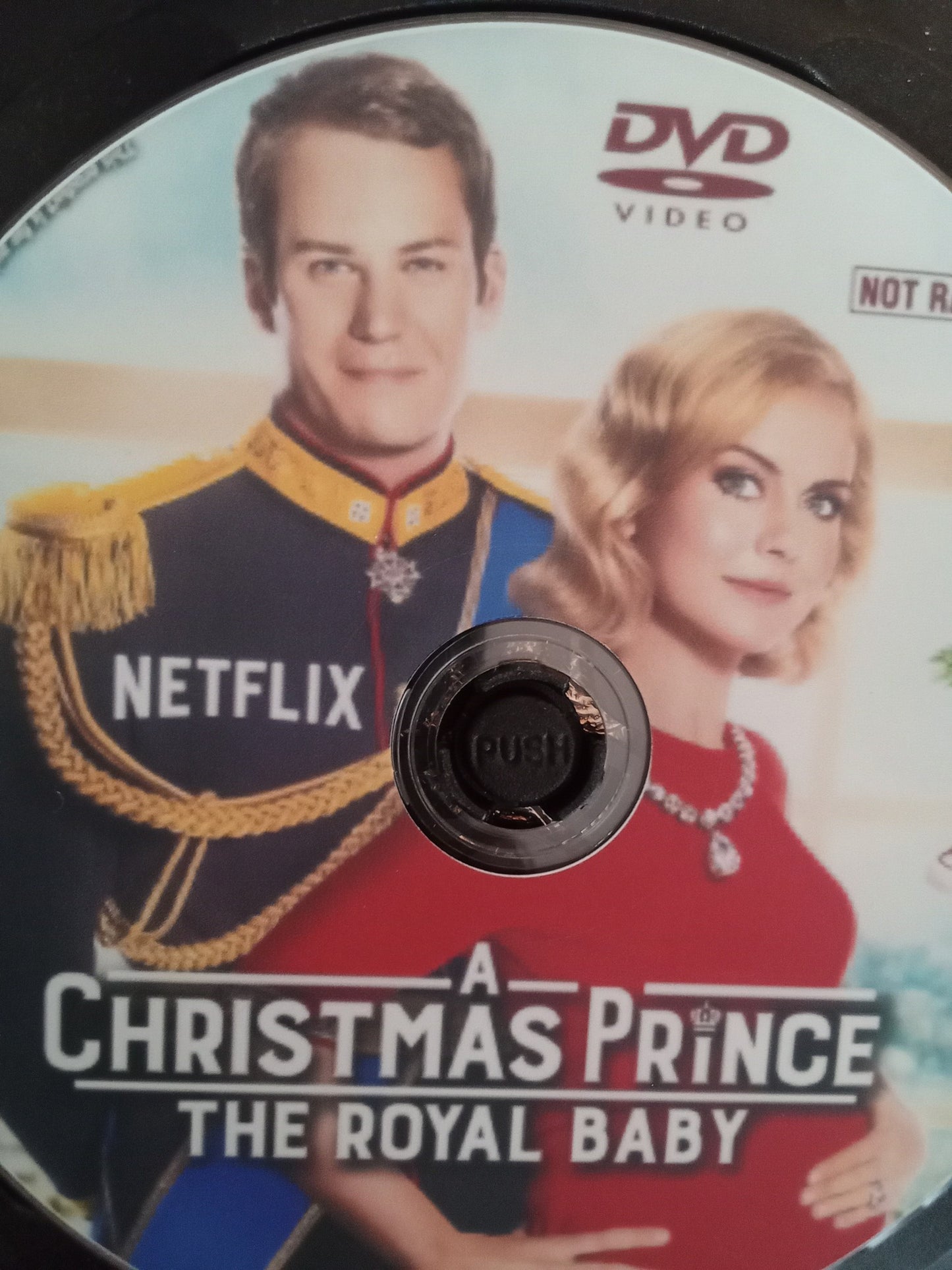 A Christmas Prince: The Royal Baby (2019) DVD with Rose McIver