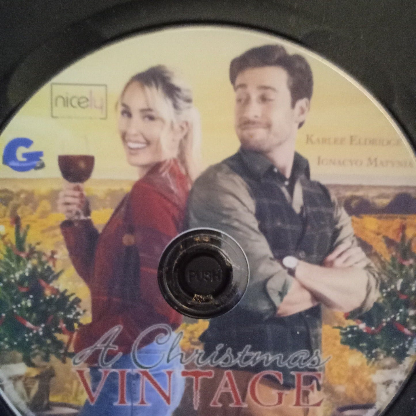 A Christmas Vintage (2023) DVD with Karlee Eldridge