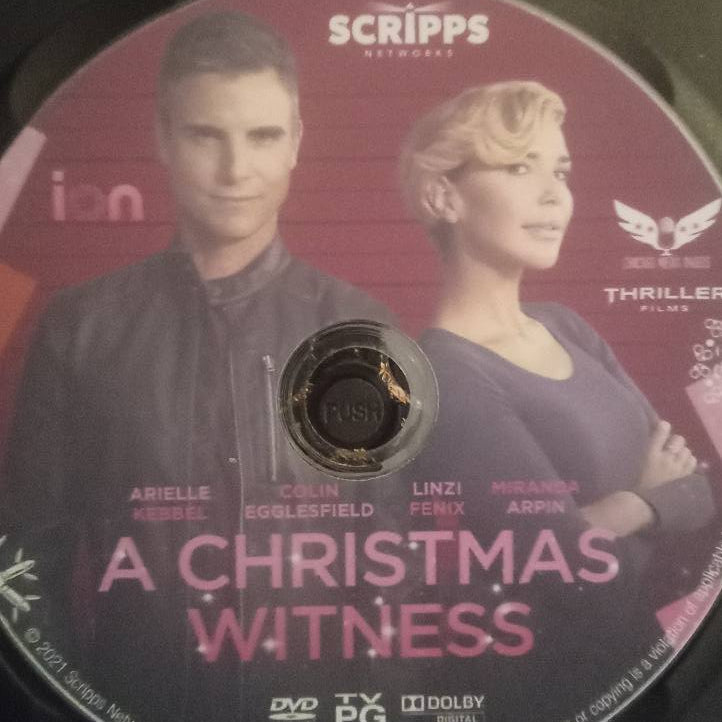 A Christmas Witness (2021) DVD with Colin Egglesworth