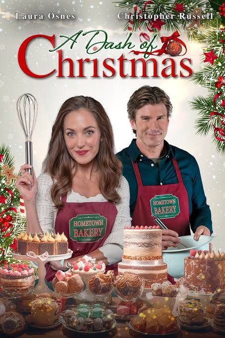A Dash of Christmas (2023) DVD with Laura Osnes & Christopher Russell