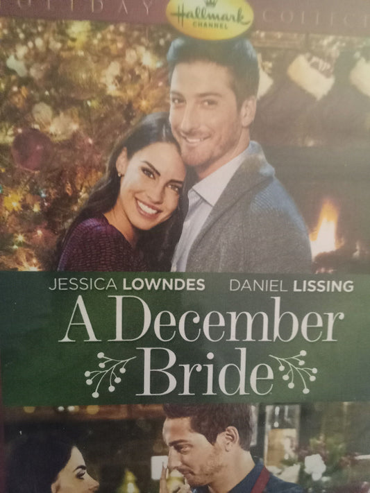 A December Bride (2016) DVD with Jessica Lowndes and Daniel Lissing in a DVD case with the artwork (TOP 10)