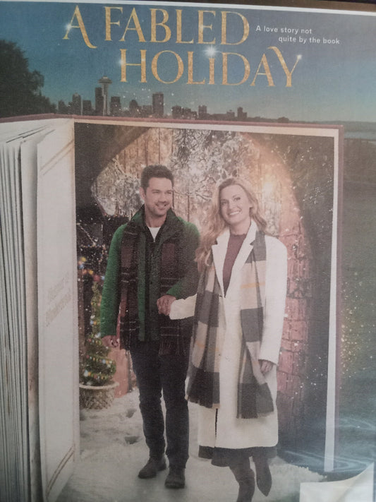 A Fabled Holiday (2022) DVD with Brooke D'Orsay & Ryan Peavey in a DVD Case with cover art (Sale)