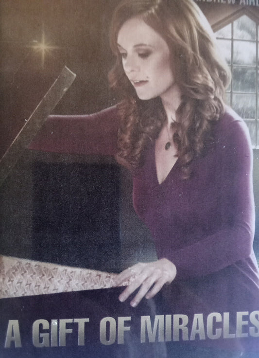 A Gift of Miracles (2015) DVD with Rachel Boston in a DVD CASE with COVER ART