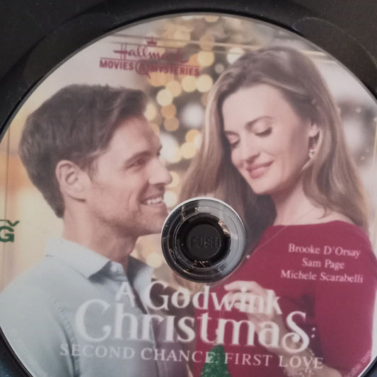 A Godwink Christmas Second Chance First Love (2020) DVD with Brooke D'Orsay & Sam Page **SALE $12.50