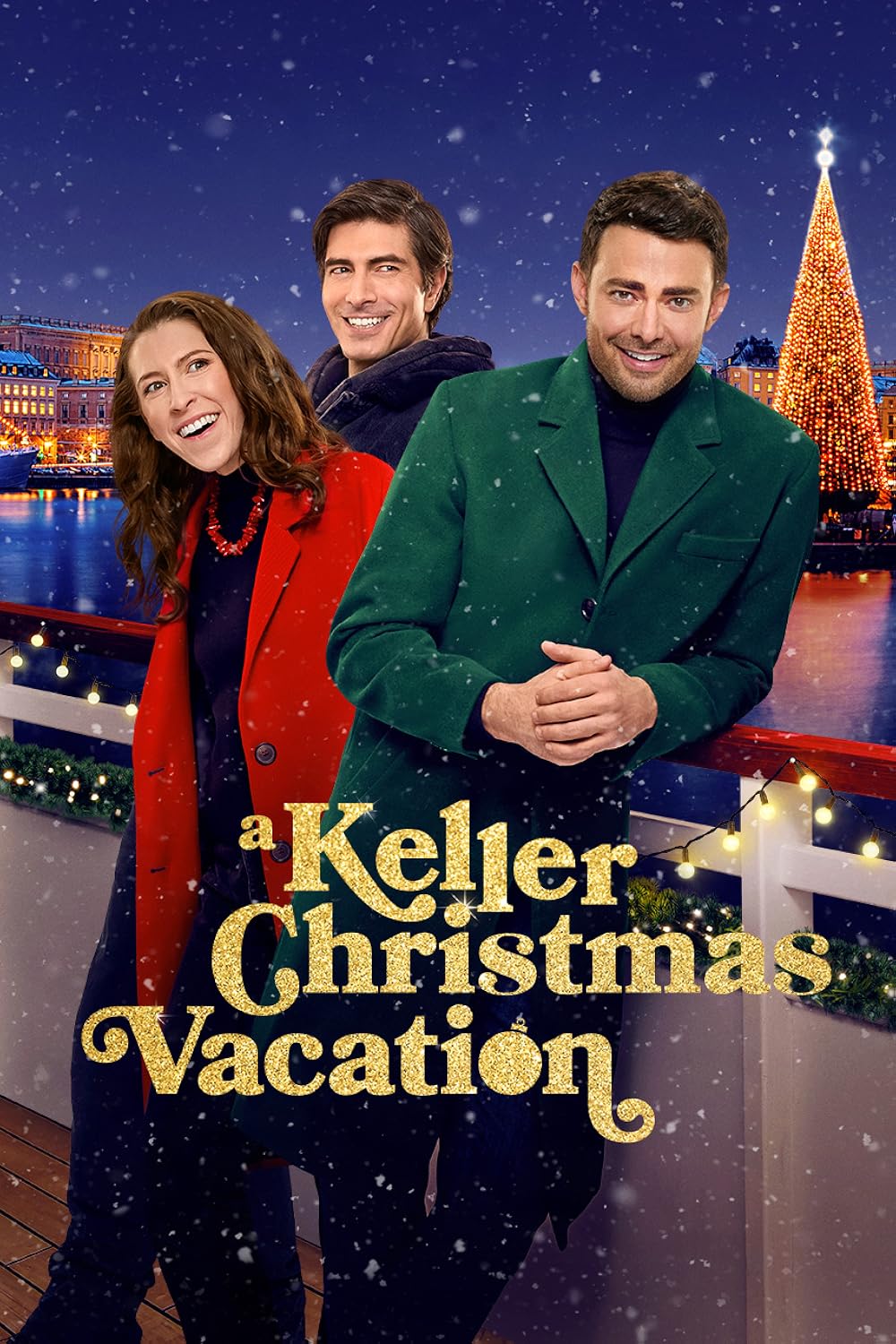 A Keller Christmas Vacation (2025) DVD with Jonathan Bennett, Brandon Routh, Eden Sher
