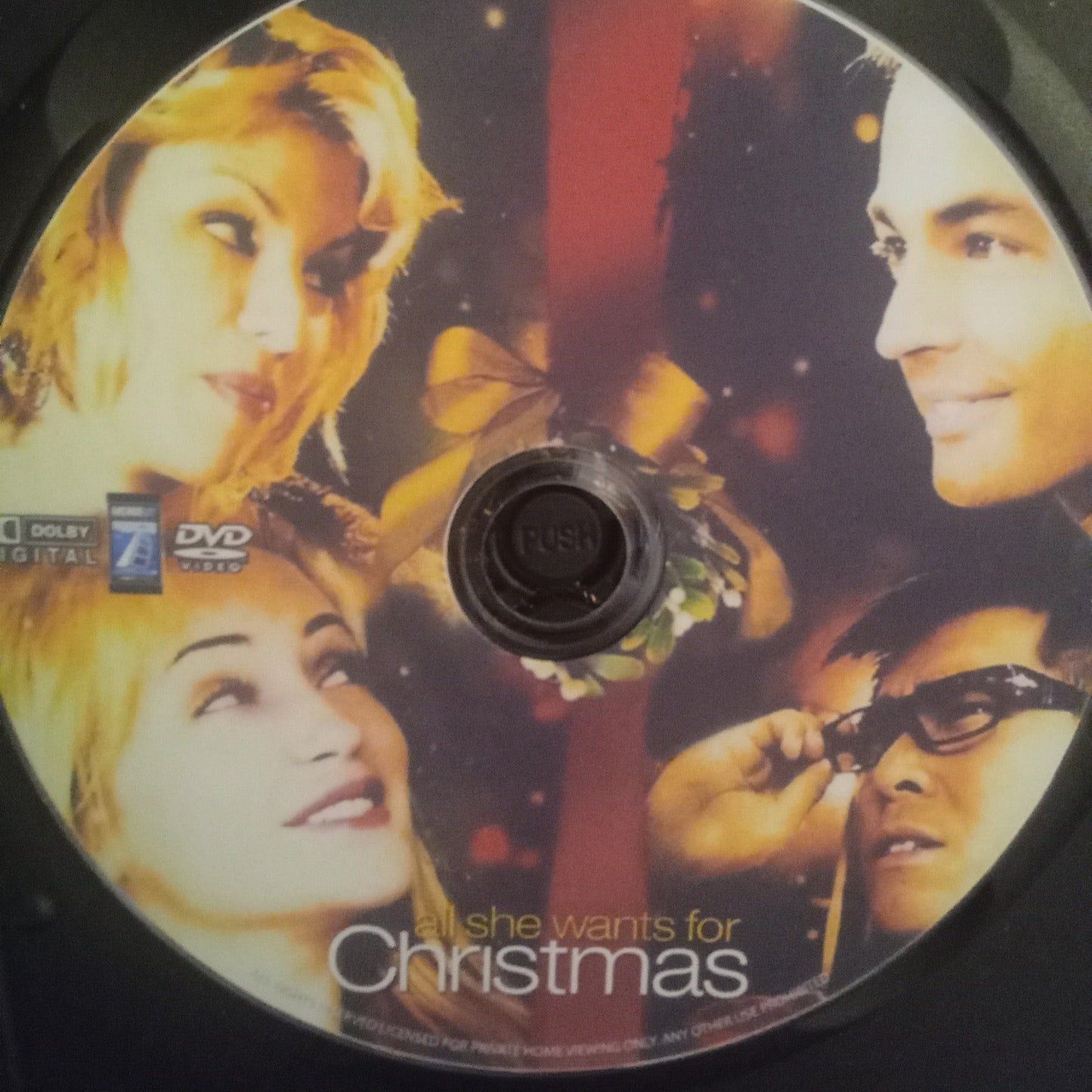 All She Wants for Christmas (2006) DVD with Monica Keena & Steven Bacic