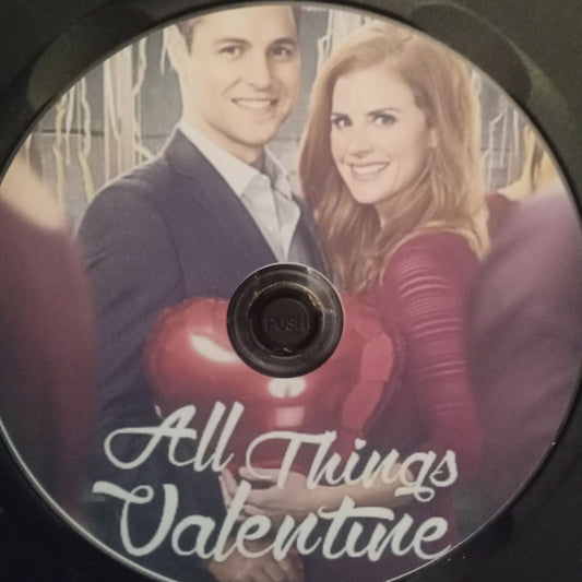 All Things Valentine (2016) DVD with Sarah Rafferty & Sam Page in a DVD CASE with COVER ART