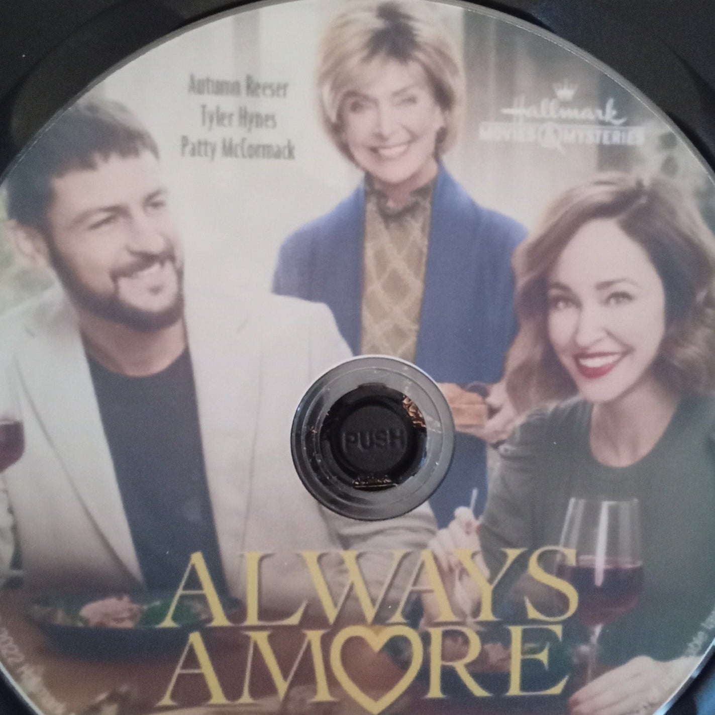 Always Amore (2022) DVD with Autumn Reeser & Tyler Hynes