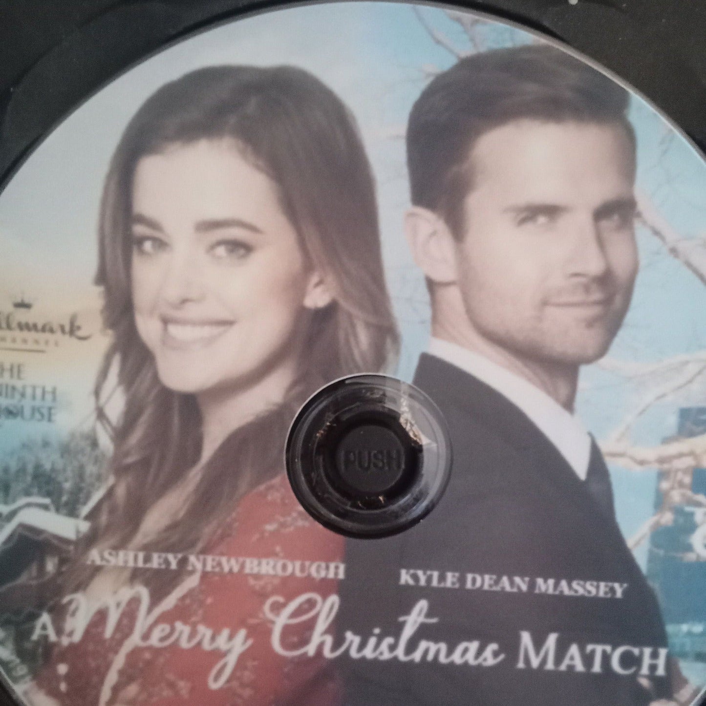 A Merry Christmas Match (2019) DVD with Ashley Newbrough