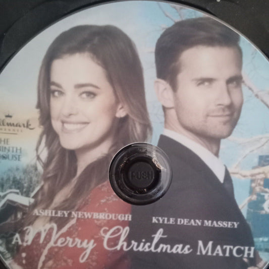 A Merry Christmas Match (2019) DVD with Ashley Newbrough
