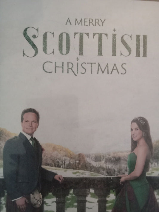 A Merry Scottish Christmas (2023) DVD with Lacey Chabert in a DVD Case with cover art **Sale