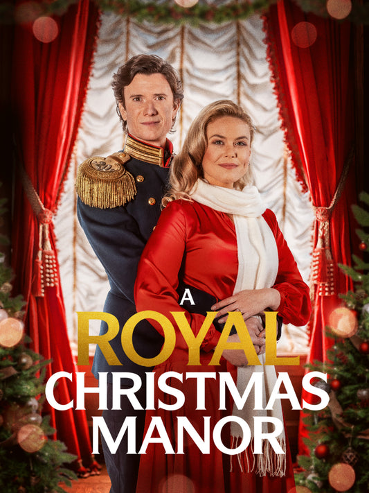 A Royal Christmas Manor (2025) DVD with Brianna Cohen (HERE NOW!)