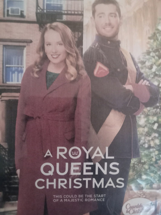 A Royal Queens Christmas (2021) DVD with Megan Park in a DVD Case with the cover art  **HUGE SALE $14.75