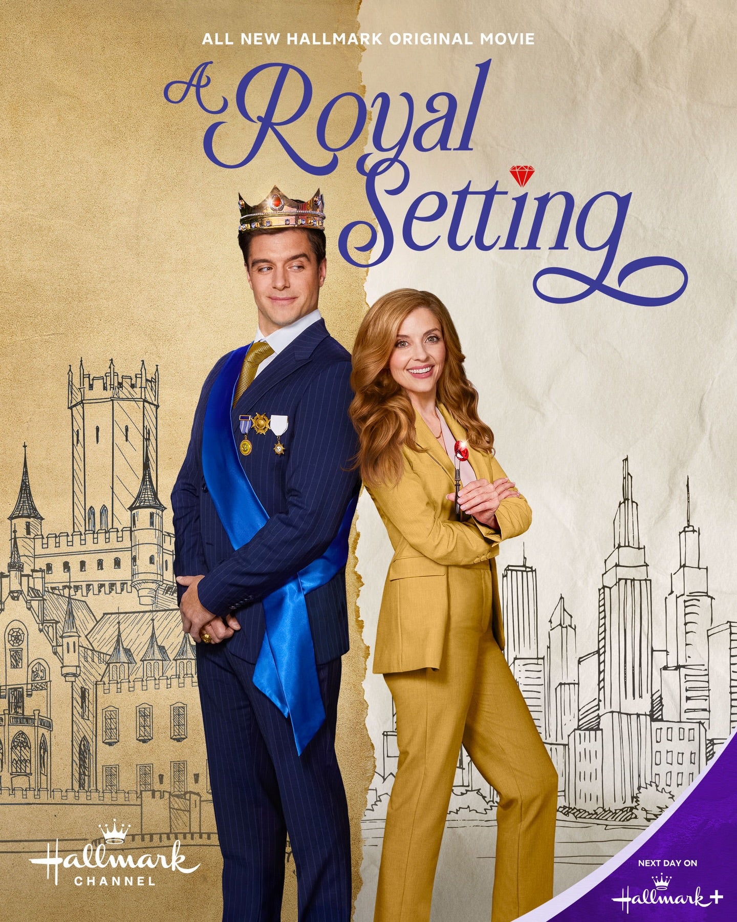 A Royal Setting (2026) DVD with Jen Lilley and Dan Jeannette