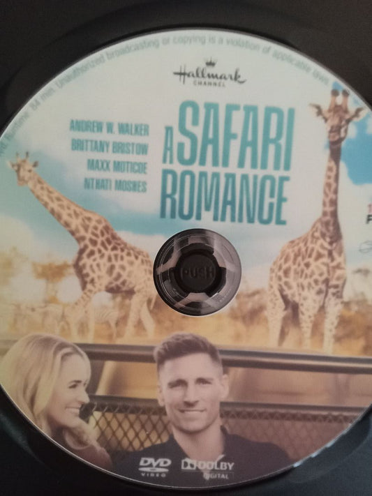 A Safari Romance (2023) DVD with Brittany Bristow & Andrew walker