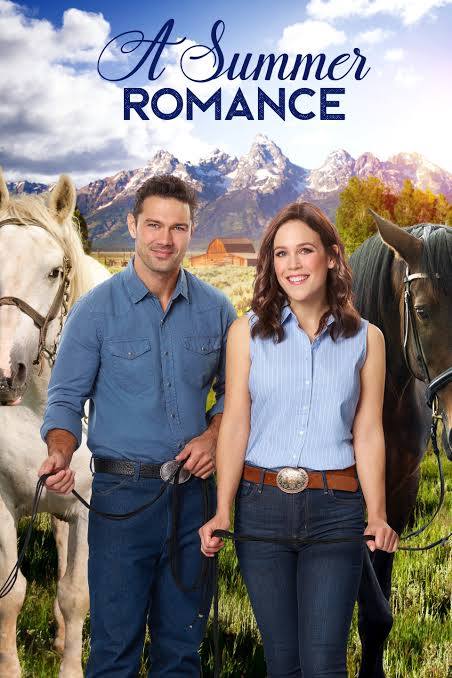 A Summer Romance (2019) DVD with Erin Krakow & Ryan Peavey in a DVD CASE with COVER ART
