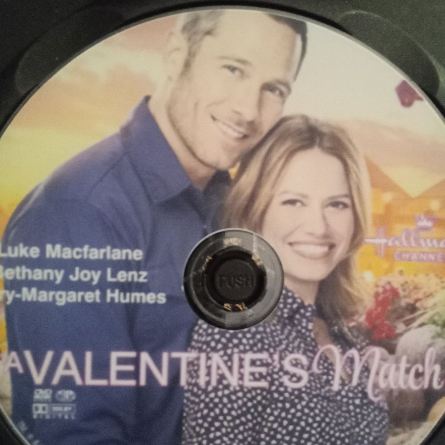 A Valentine's Match (2020) DVD with Bethany Joy Lenz