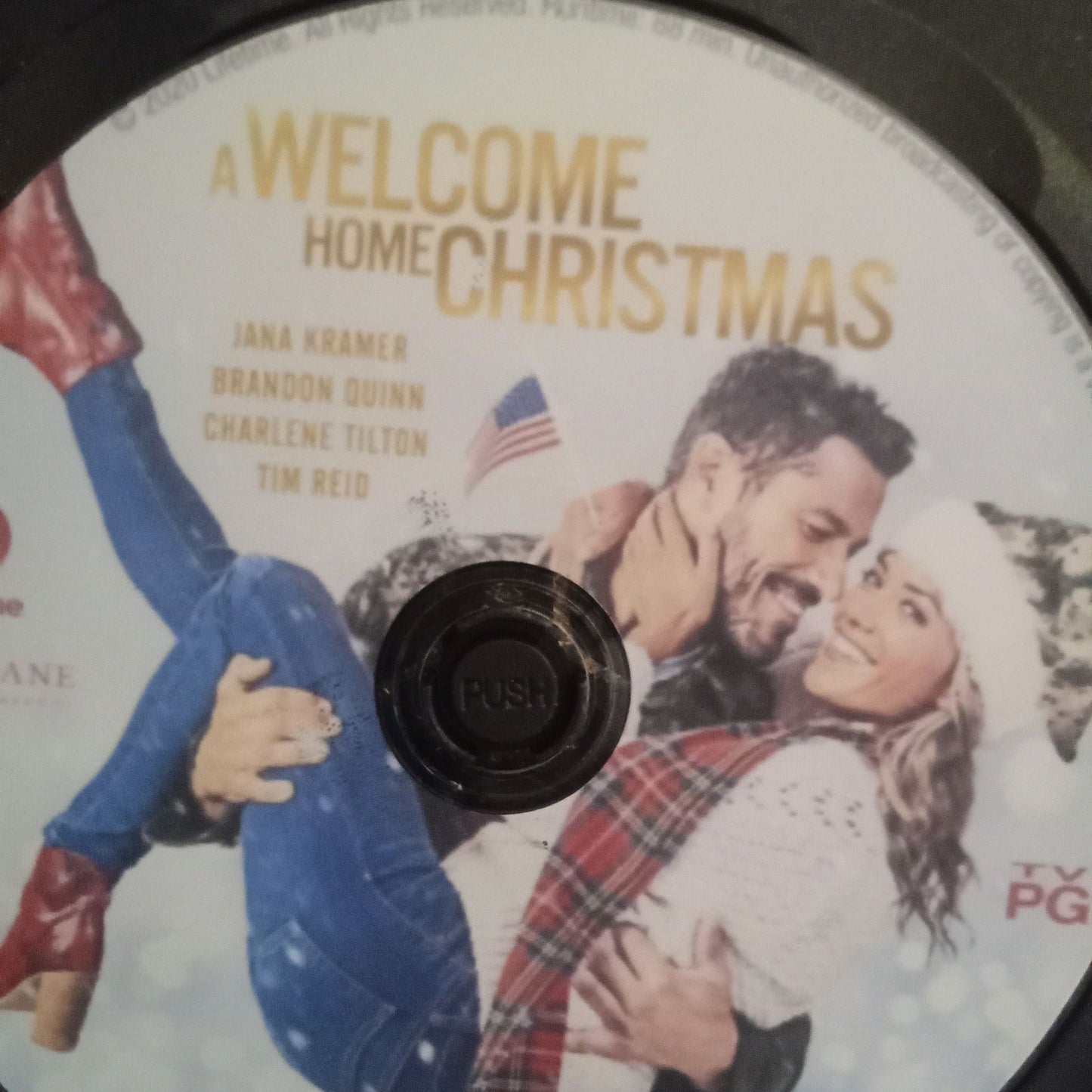 A Welcome Home Christmas (2020) DVD with Jana Kramer & Brandon Quinn