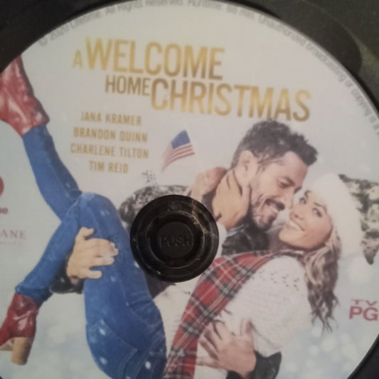 A Welcome Home Christmas (2020) DVD with Jana Kramer & Brandon Quinn