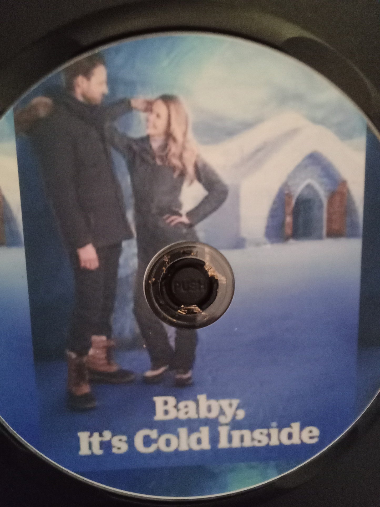 Baby, It's Cold Inside (2021) DVD with Jocelyn Hudon & Steve Lund