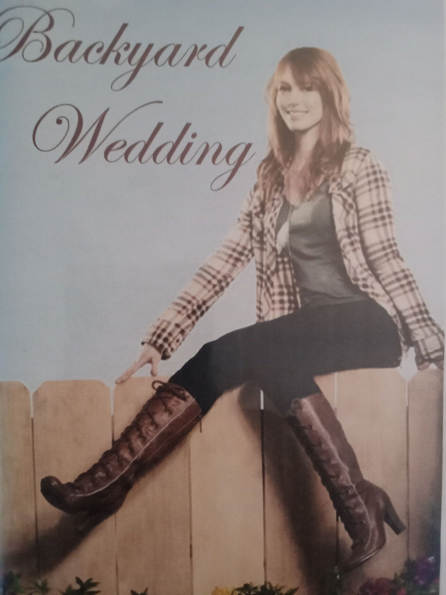 Backyard Wedding (2010) DVD with Alicia Witt in a DVD Case with artwork
