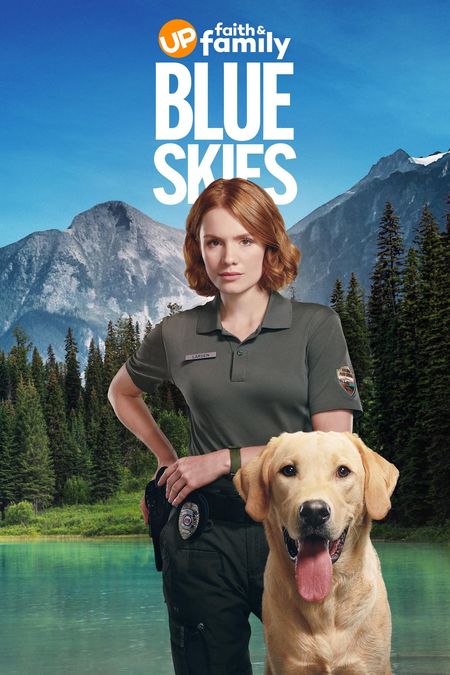 BLUE SKIES (2026) DVD SEASON ONE (8 episodes) 2 discs with Scarlet Hunter in a DVD CASE with COVER ART