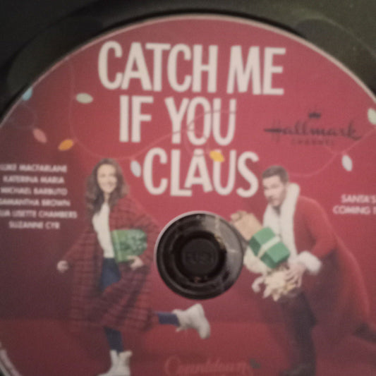 Catch Me if You Claus (2023) DVD with Italia Ricci & Luke Macfarlane