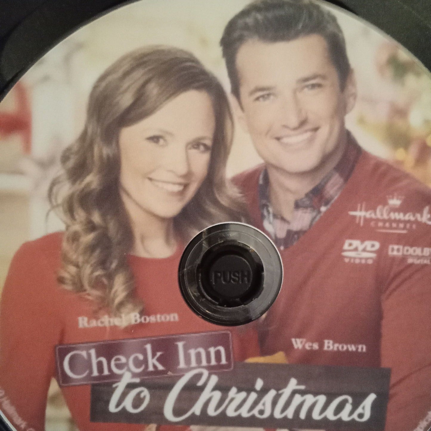 Check Inn to Christmas (2019) DVD with Rachel Boston & Wes Brown